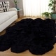 preview thumbnail 148 of 201, SAFAVIEH Handmade Natural Sheepskin Leanca 3.4-inch Thick Rug