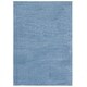 preview thumbnail 19 of 45, SAFAVIEH Vision Hellin Contemporary Solid Rug 5'3" x 7'7" - Blue - Rectangle