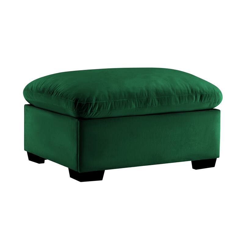 Cloudies Storage Ottoman Comfortable choice, multiple functions, classic design, and cozy corners Velvet