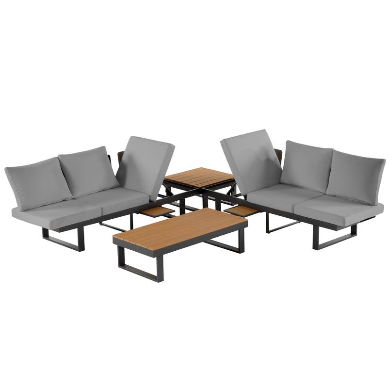 Outdoor Sectional Sofa Set Patio Conversation Set Patio Seating Group Outdoor Daybed