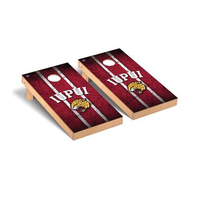 Indiana Purdue Jaguars Vintage Cornhole Board Set