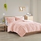 preview thumbnail 33 of 48, Leena Shaggy Faux Fur Comforter Set by Intelligent Design