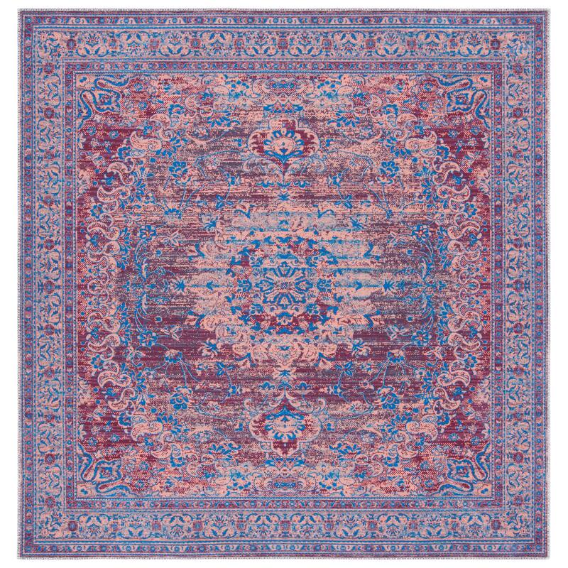 SAFAVIEH Serapi Machine Washable Netta Shabby Chic Distressed Rug