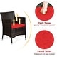 preview thumbnail 19 of 49, Costway 8PCS Rattan Patio Furniture Set Cushioned Sofa Chair Coffee - See Details