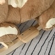 preview thumbnail 5 of 7, Baby Plush Animal Rocker with Pedals in Bear Themed