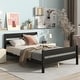 preview thumbnail 1 of 37, Contemporary Bed with Headboard and Footboard for Comfort