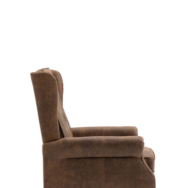Mid Century Nailhead Decorative Armchair