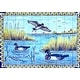 preview thumbnail 1 of 1, 60in x 42in Lake Tahoe View Design 70pc Tile Ceramic Wall Mural