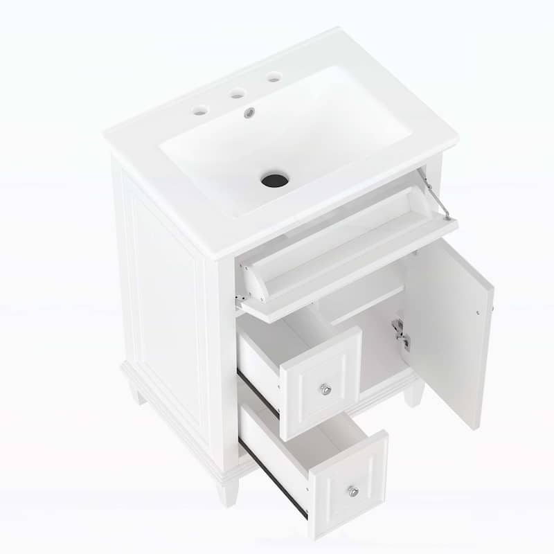 24" Bathroom Vanity with Sink