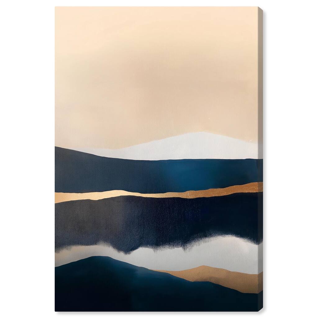 Golden Seam I Canvas by Art Remedy, Gallery Wrapped