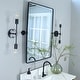 preview thumbnail 6 of 126, TEHOME Woodvale Rectangle Vertical Metal Wall Mirrors