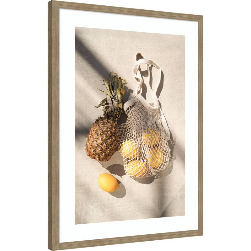 Summer Fruits by Henrike Schenk Wood Framed Wall Art Print