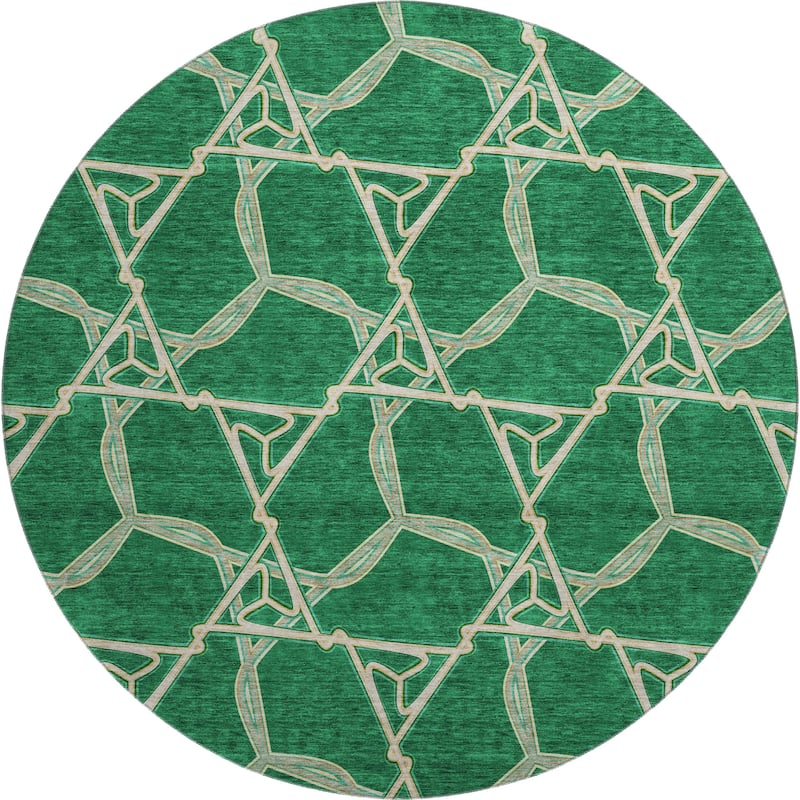 Premium Washable Super Soft Modern Tangle Mayfield Rug