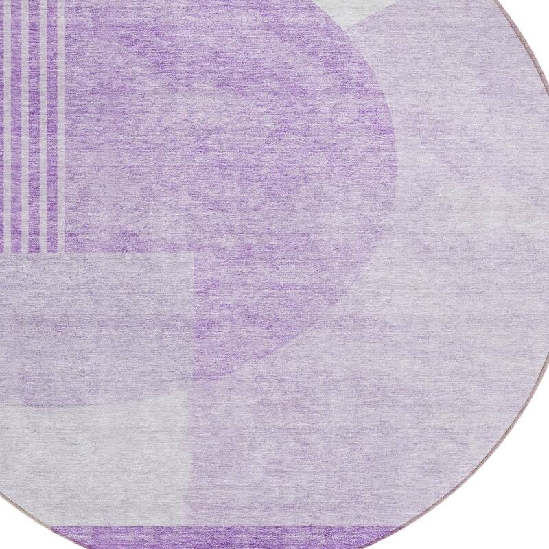 HomeRoots Geometric Transitional Rectangle Outdoor Rug