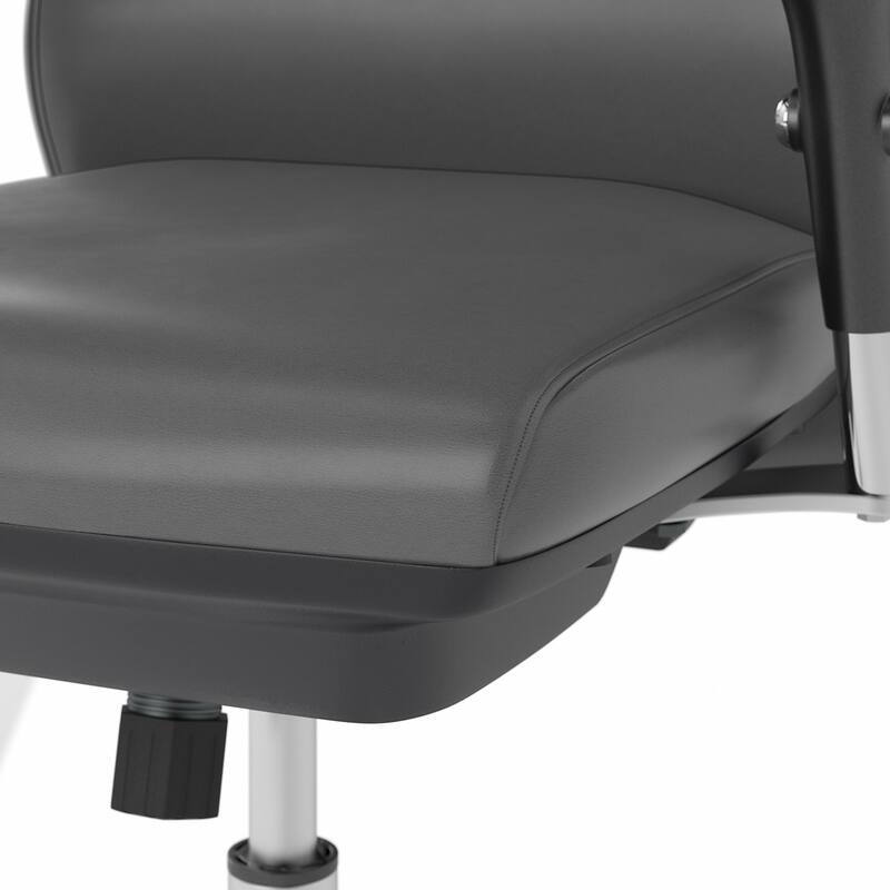 Bush Business Metropolis High Back Leather Executive Office Chair