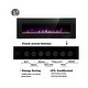 preview thumbnail 4 of 8, Electric Fireplace Heater Recessed Wall-mounted w/ RC (750-1500W)