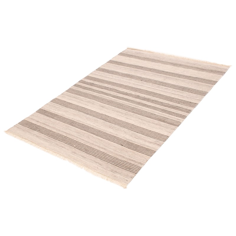 Boho Grey Kilim 5'3" x 7'9" - 5'3 x 7'9