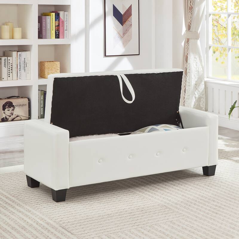 Bench with Storage, Bench for Bedroom,Living Room,Hallway