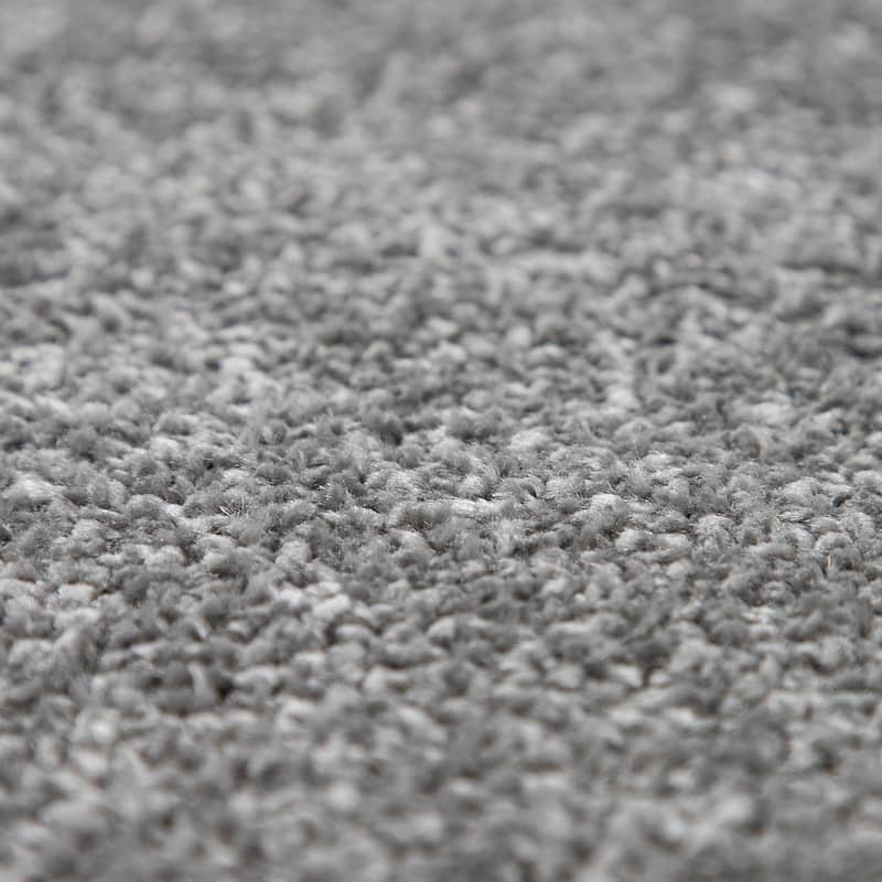 Solid Low-Pile Rug for Living Room in Plain Colors