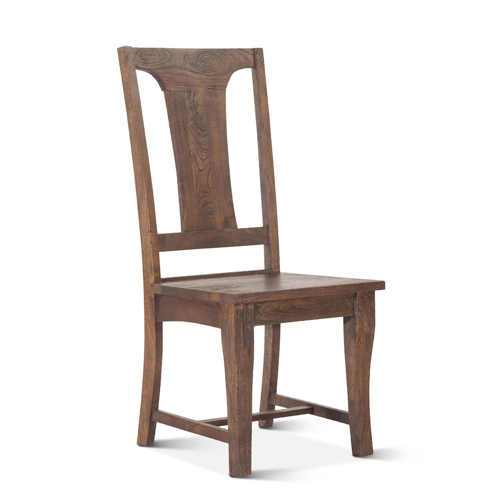 Toulon Dining Weathered Mango Dining Chair Set of 2