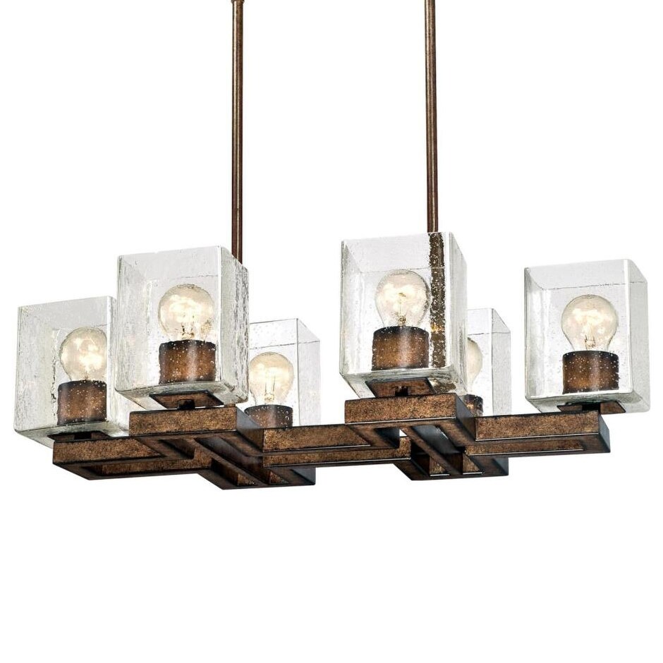 Westinghouse 6334500  Manchester 6 Light 25-7/8" Wide Linear Chandelier - Chandeliers For Bedrooms by Overstock.com