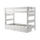 preview thumbnail 6 of 22, Max and Lily Farmhouse Twin over Twin Bunk Bed with Storage Drawers