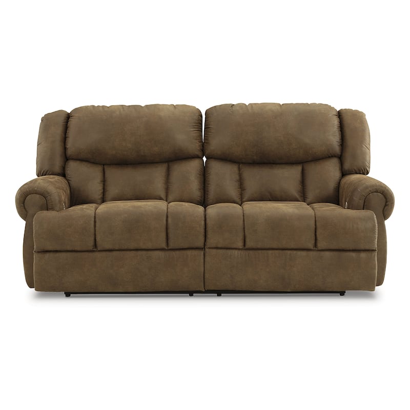 Signature Design by Ashley Boothbay Brown Power Reclining Sofa - 92"W x 42"D x 47"H