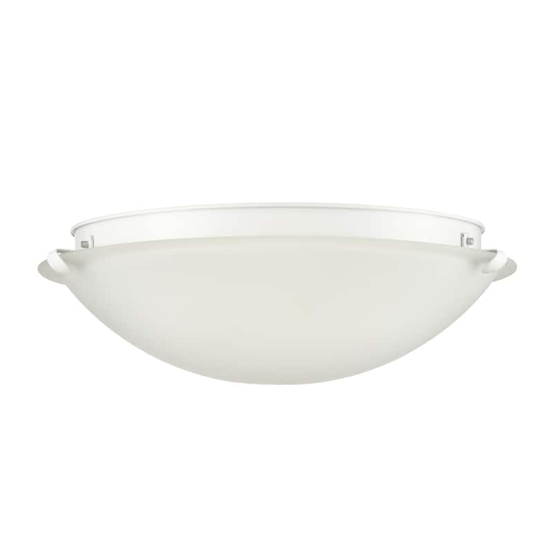 Millennium Lighting 61003 3 Light 16" Wide Flush Mount Ceiling Fixture - Matte White