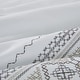 preview thumbnail 4 of 4, Superior Burlington 300 Thread Count Embroidered Cotton Duvet Cover Set