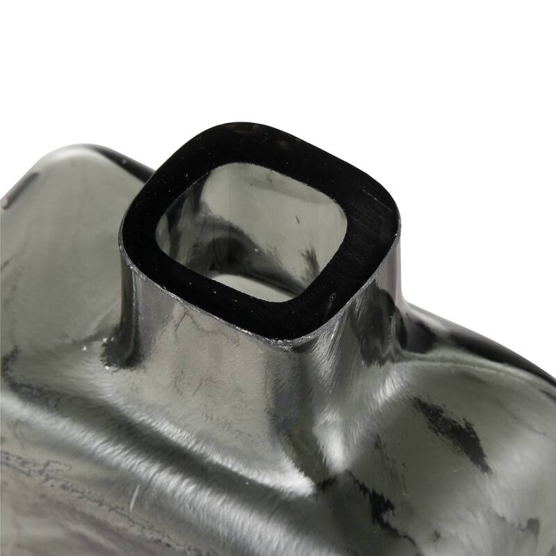 Elk Home Sellen Smoke Finish Glass 5 Inch Wide Vase