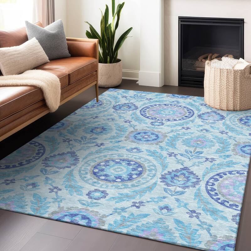 Premium Washable Super Soft Boho Global Mayfield Rug