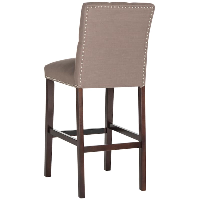 SAFAVIEH Jelka 31.5 Inch Bar Stool (Set of 2) - 19" x 20" x 44" - 19Wx23Dx44H