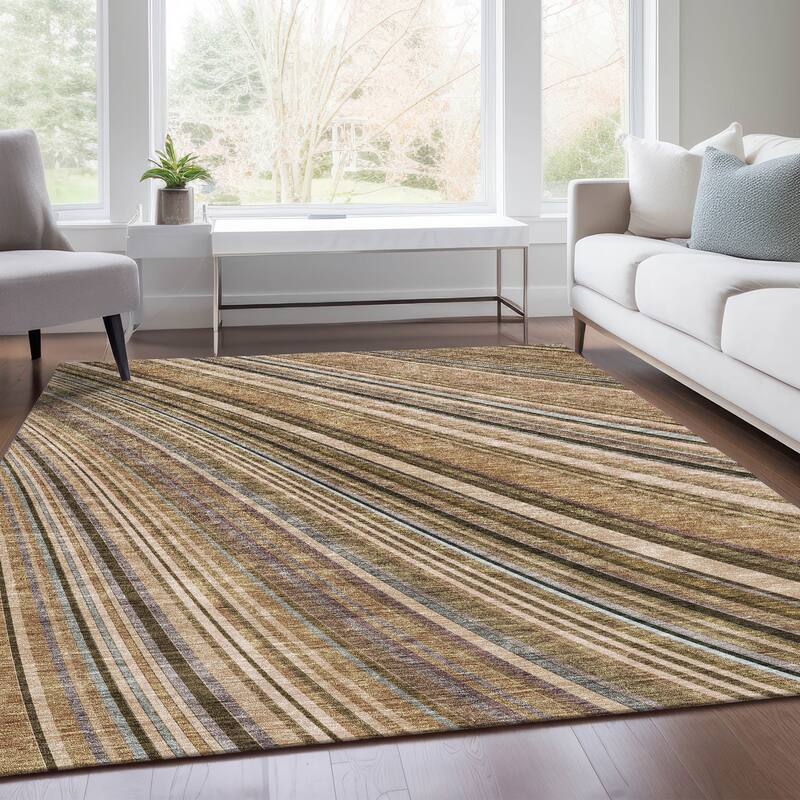 Premium Washable Super Soft Modern Flow Mayfield Rug