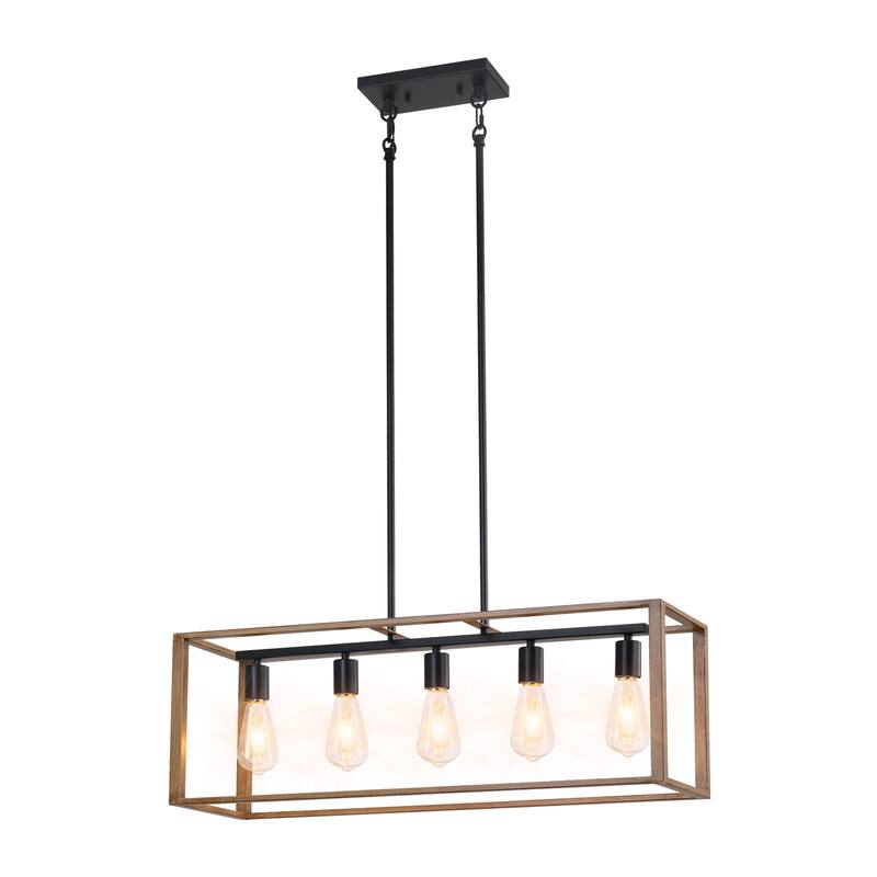 Kitchen Island Chandelier Dining Room Light Fixtures Over Table - 5-Light - 5-Light