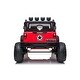 preview thumbnail 5 of 8, Kids 12V Ride-On JEEP with Double Drive, Parent Remote Control, LED Lights, USB/Bluetooth, Shock Absorbers, Ages 3-8