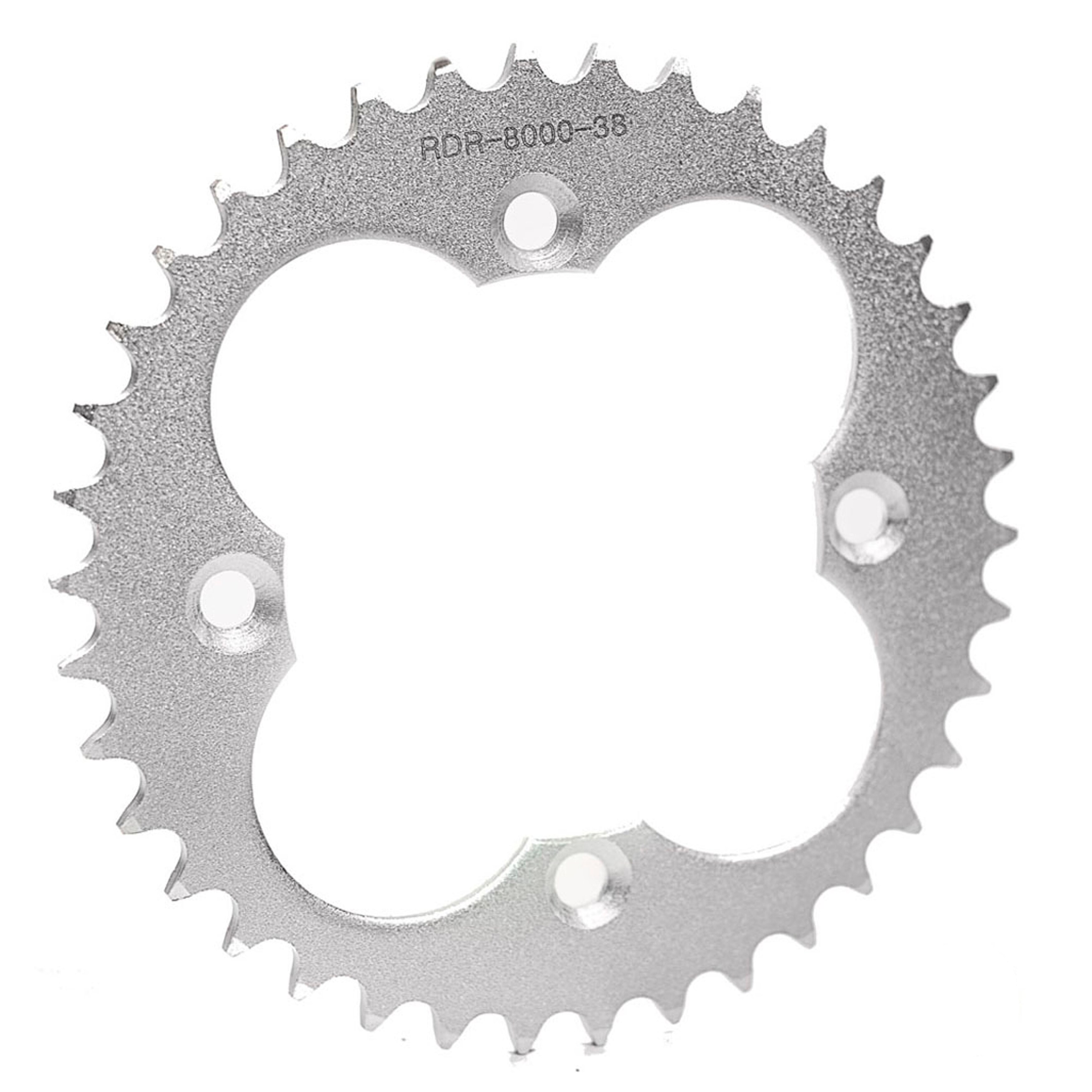 2011 2012 TRX400X 39 Tooth Rear Silver Sprocket Fits Honda 2007 2008 TRX400EX 400EX