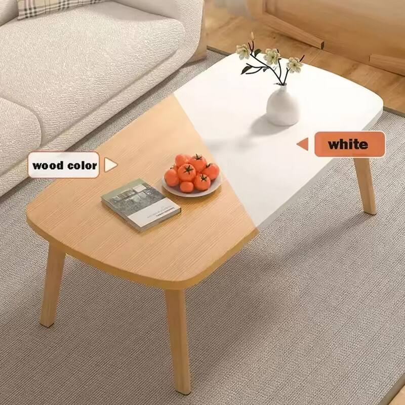 Folding Coffee Table, Collapsible Wooden Mini Desk, Multifunctional Foldable Coffee Tables For Small Spaces, Study