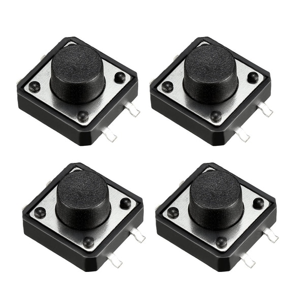 Panel PCB Mount Round Switch Momentary PCB Push Button SPST Pack of 50