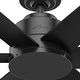 preview thumbnail 4 of 14, Hunter 44" Kennicott Outdoor Ceiling Fan with Wall Control, Damp Rated - Industrial, Contemporary, Transitional