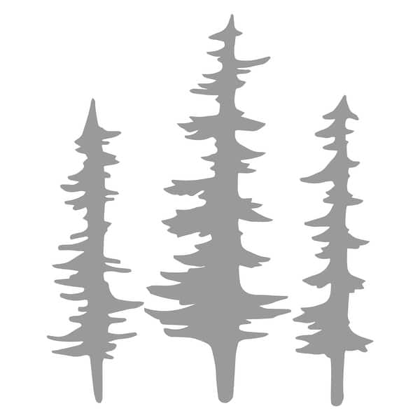 Shop Pine Tree Wall Decal For Nursery On Sale Overstock 32015518