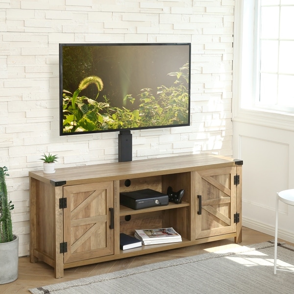 Entertainment stand with shop mount