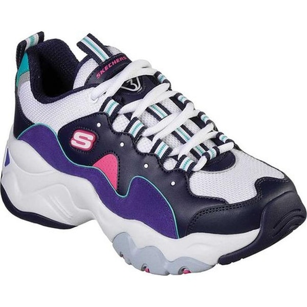 skechers d'lites 3 purple