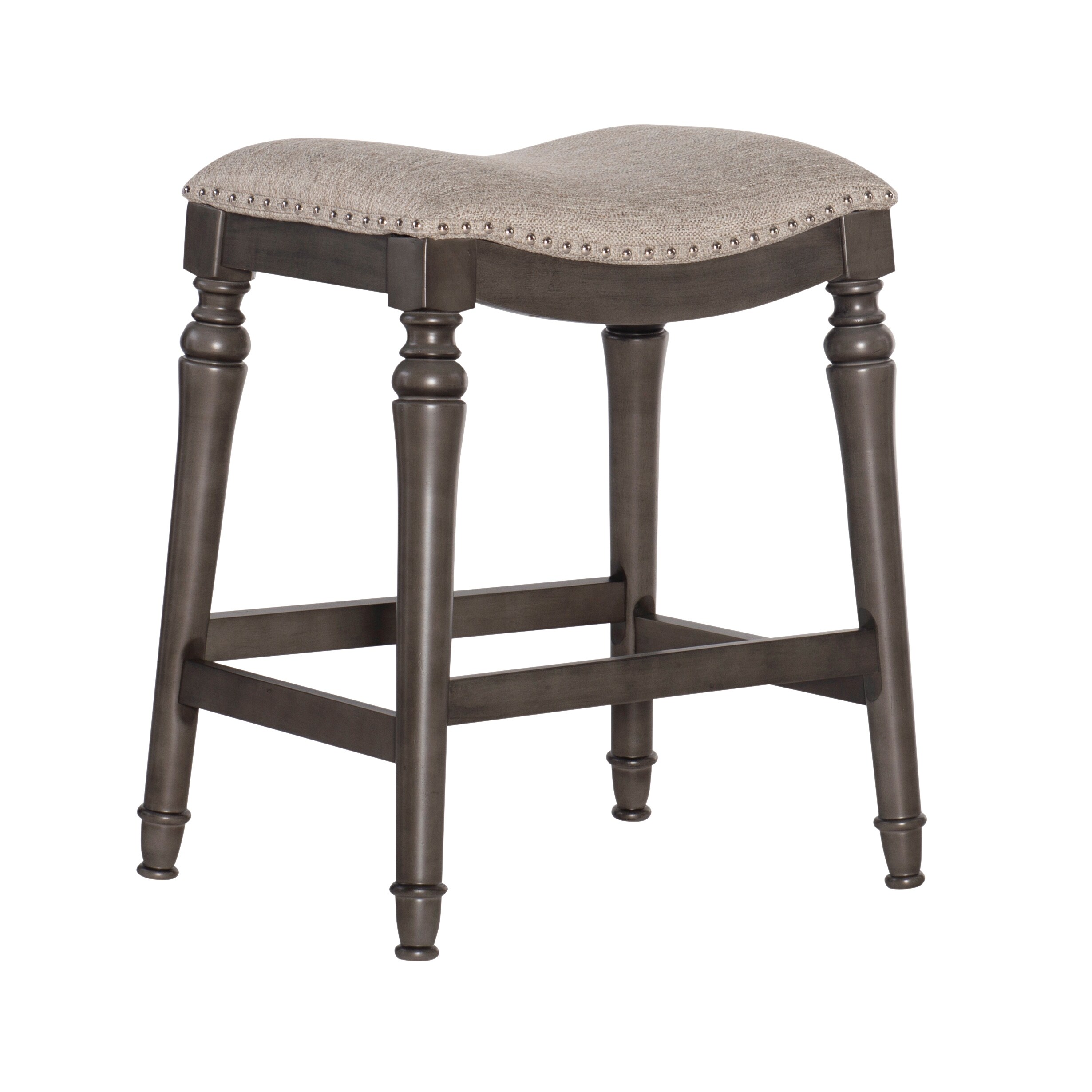 Copper grove barmstedt grey counter stool with saddle seat deals