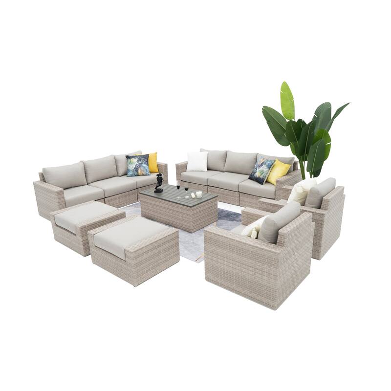 Avalon Bay 11-piece Deep Seating Set