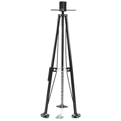 UIMOSO 5th Wheel Tripod Stabilizer, 5000 LBS Load Capacity Tripod Fifth Wheel Stabilizer, 35"-57" Adjustable Height