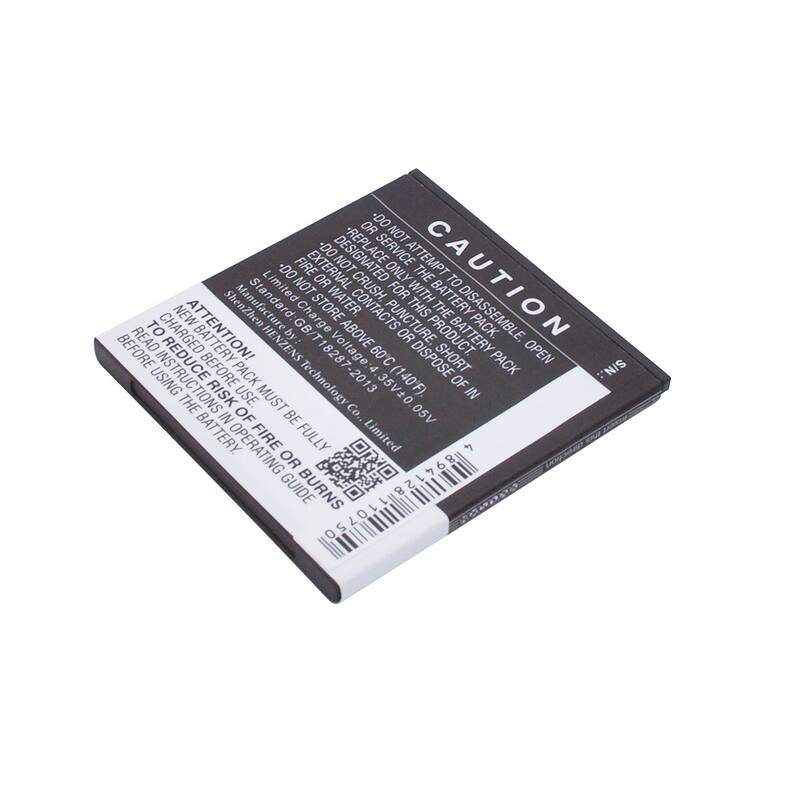 Battery for BQ 1700 Aquaris E4 B46 Mobile SmartPhone CS-BQE400SL X-Longer - Black