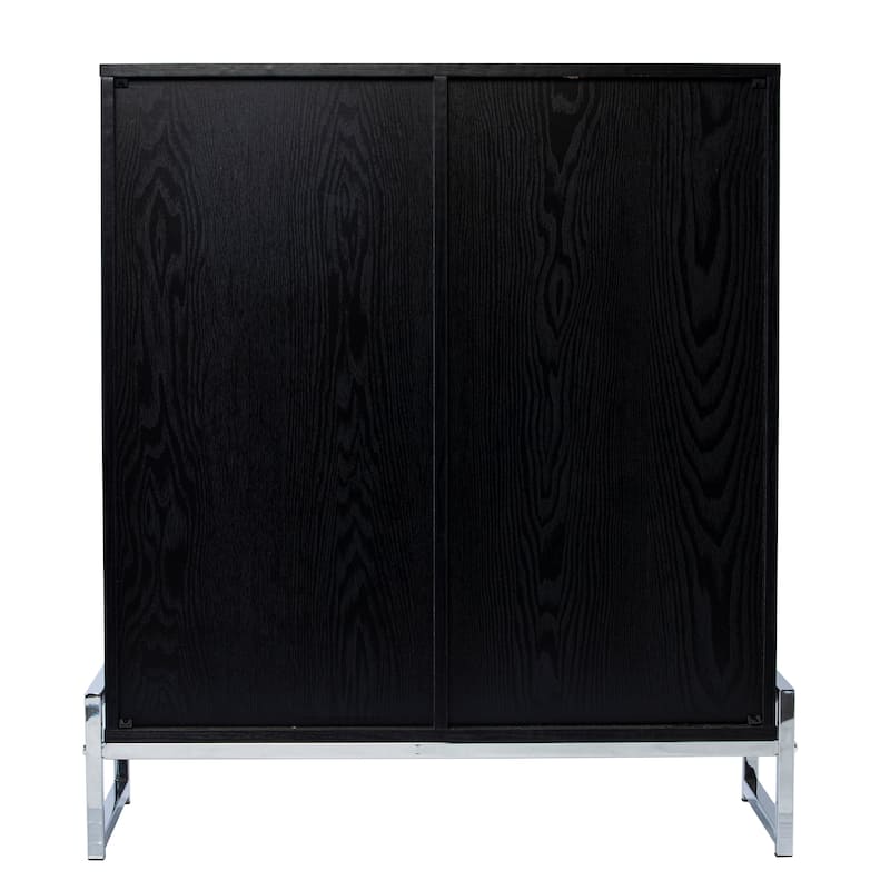 SEI Furniture Pierton Double-Door Bar Cabinet