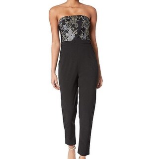 strapless pant jumpsuit