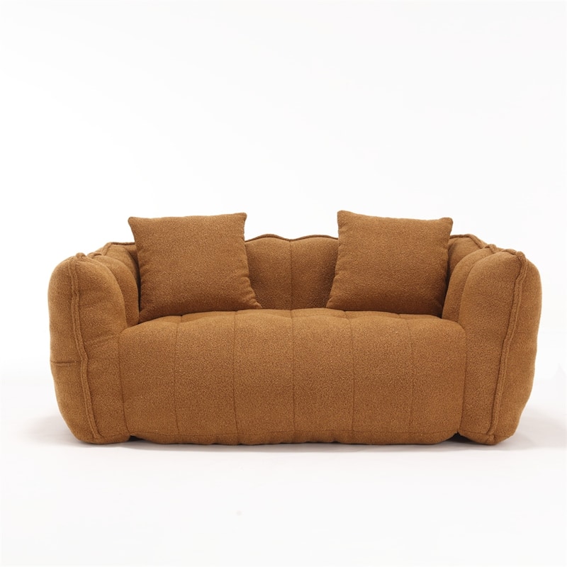 Modern Chenille Recliner Sofa with High Resilience Foam