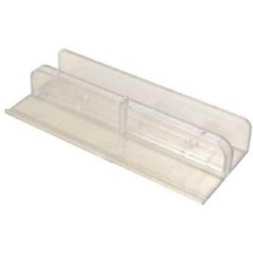 Shower Door Guide Bottom Mount For sliding tub doors 7//16 in thick door rails